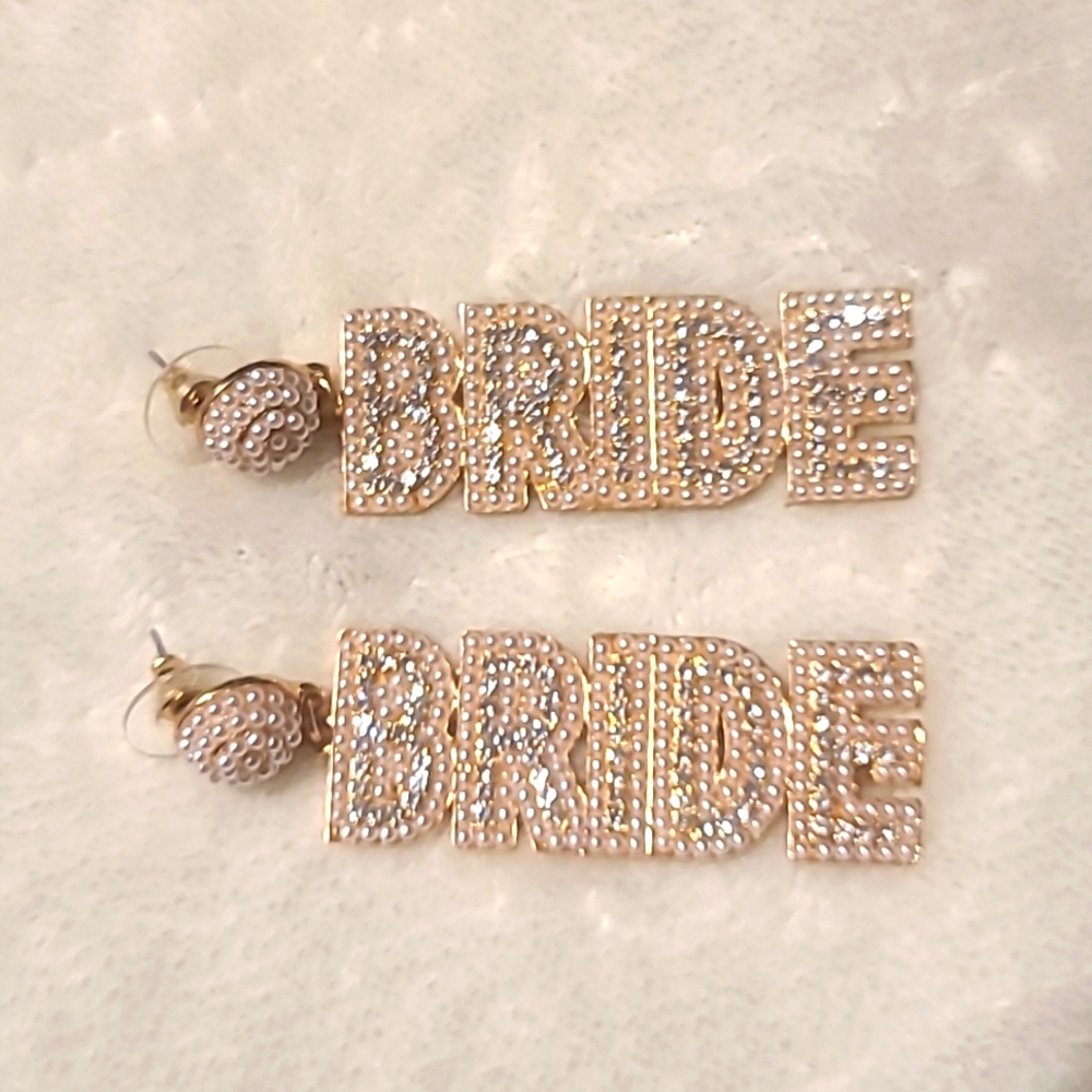 💍 BRIDE earrings ⭐